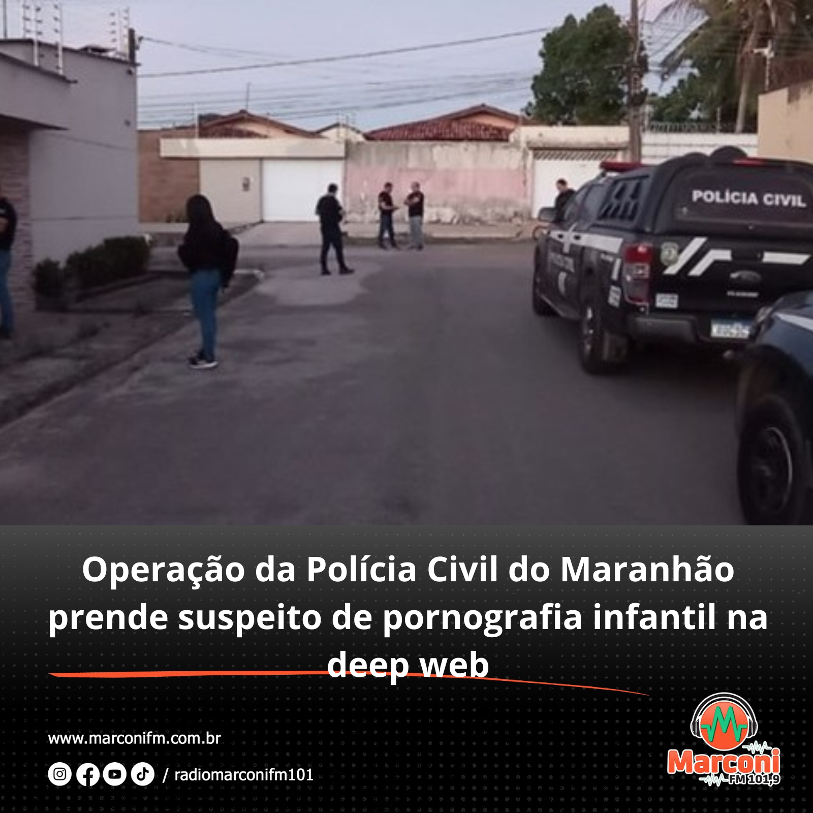 Opera O Da Pol Cia Civil Do Maranh O Prende Suspeito De Pornografia